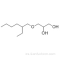 3- [2- (etilhexil) oxil] -1,2-propandiol CAS 70445-33-9